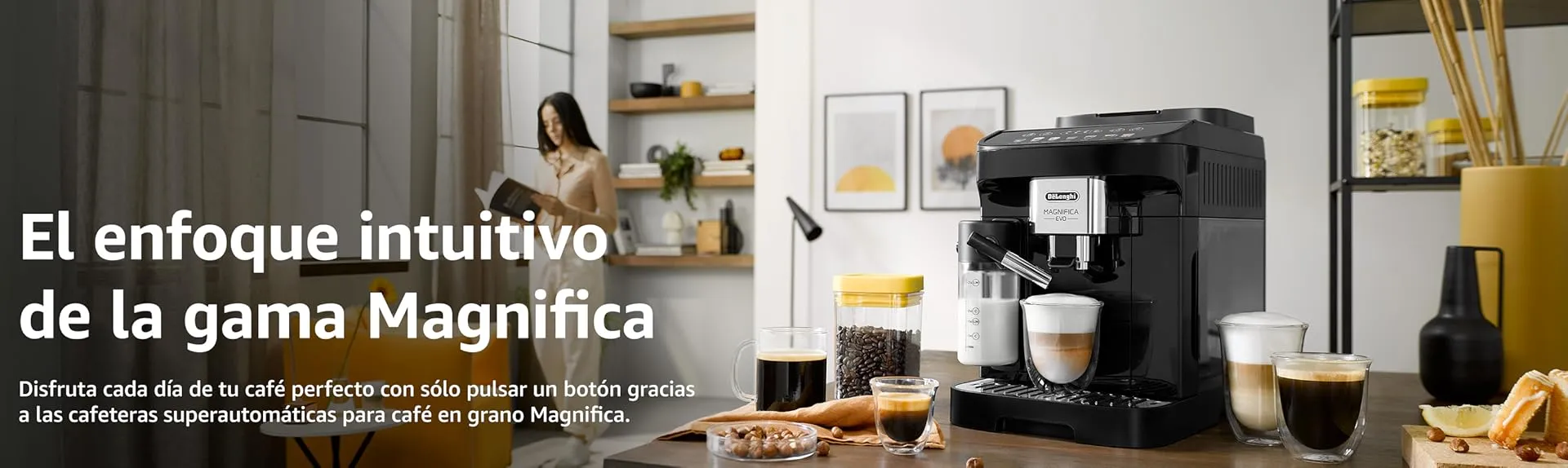 cafetera delonghi magnifica