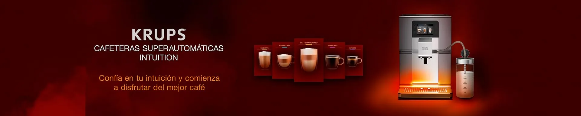 Krups cafeteras superautomáticas