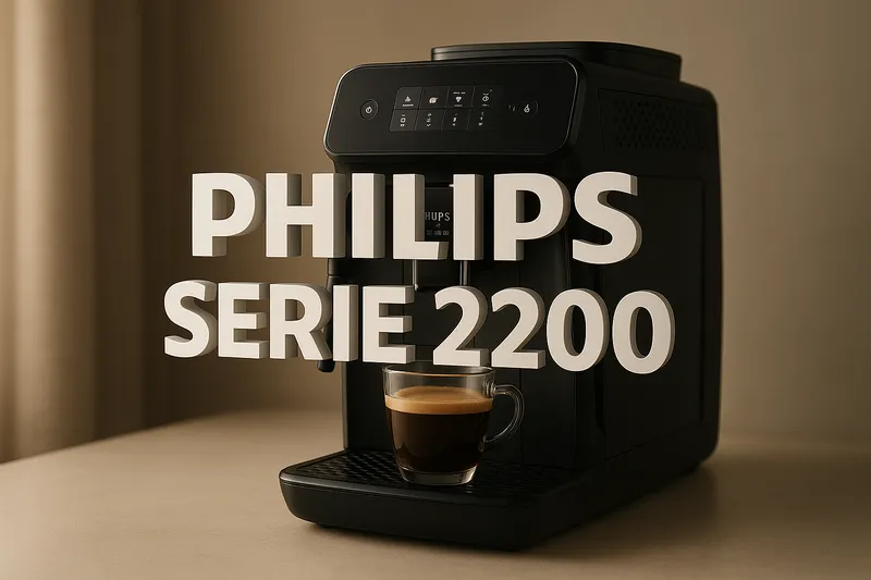 philips serie 2200 cafetera superautomática