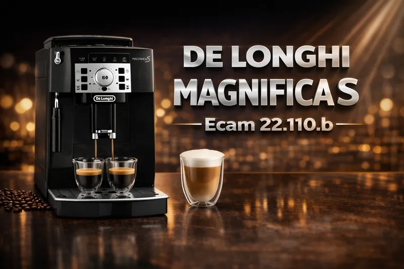 Cafetera superautomática De Longhi Magnifica S ECAM22.110.B