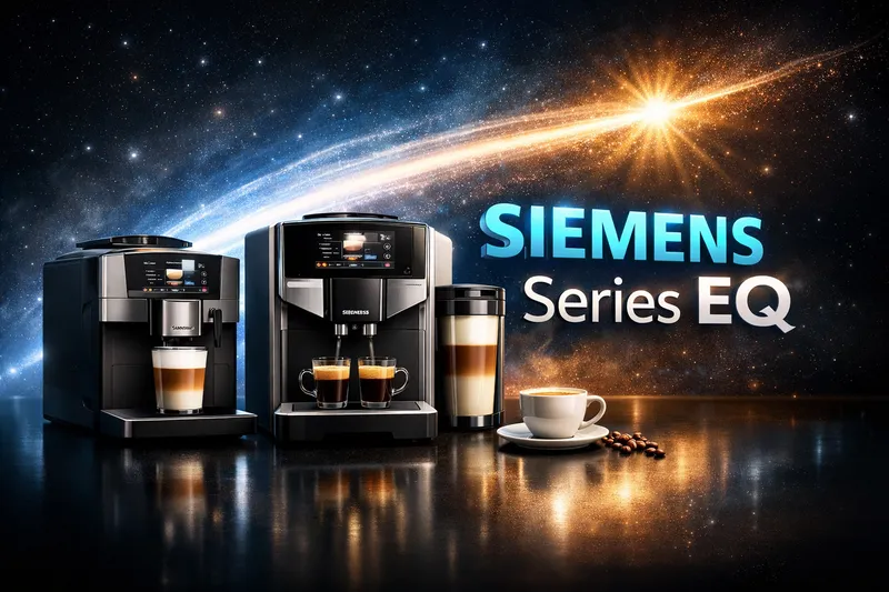 Cafeteras Superautomáticas Siemens Series EQ