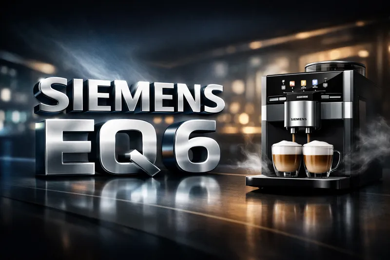Cafeteras Superautomáticas Siemens series EQ 6