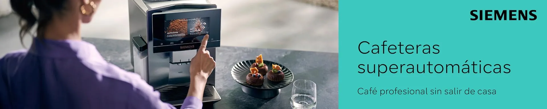 Máquinas de café superautomáticas Siemens