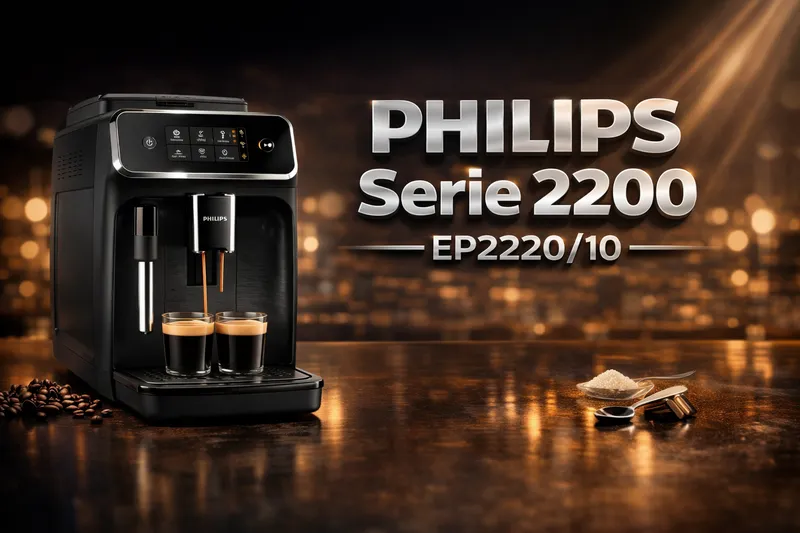 Philips Serie 2200 Cafetera Espresso Automática