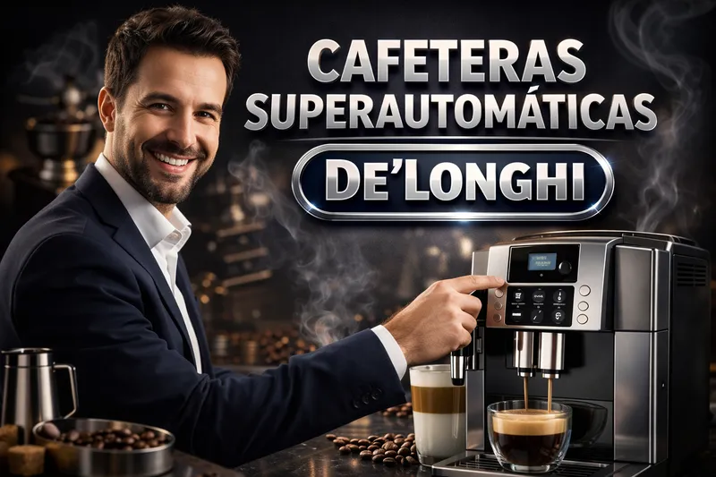 Las mejores cafeteras superautomáticas De'longui