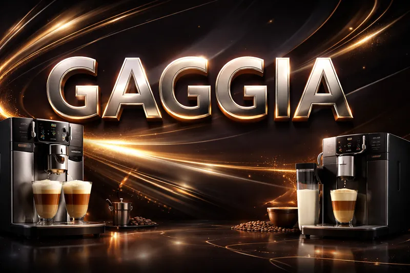 cafetera superautomatica gaggia