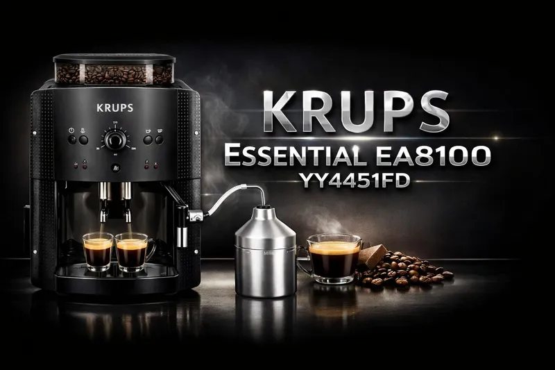 krups essential automatic espresso ea8100 series