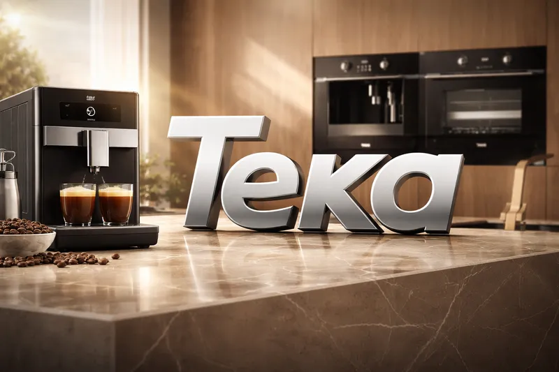 Cafetera empotrable, encastrable e integrable Teka