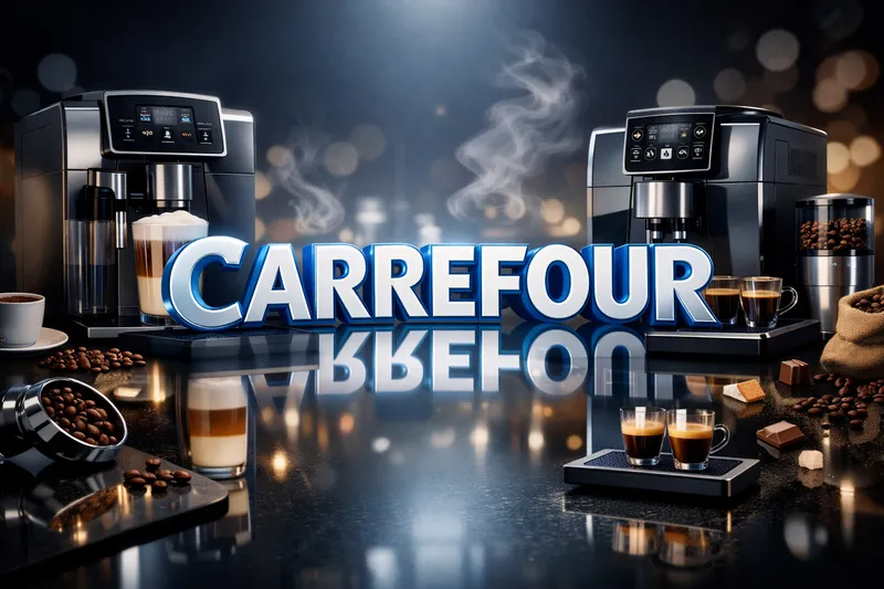 Ofertas y promociones en cafeteras superautomáticas del Carrefour, a precios rebajados
