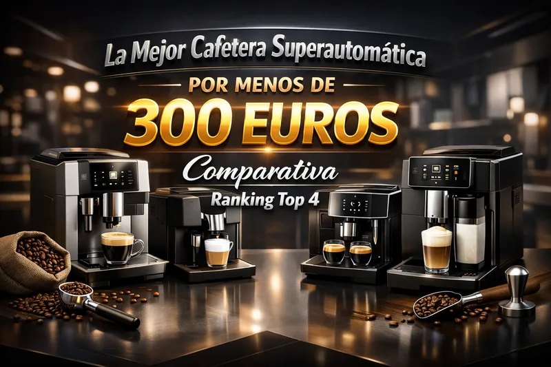 mejor cafetera superautomatica por menos de 300 euros