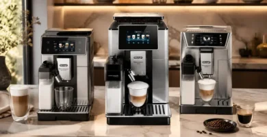 Cafeteras superautomáticas De’Longhi PrimaDonna en una cocina elegante