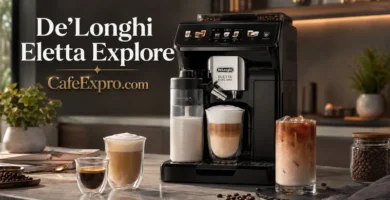 De’Longhi Eletta Explore con bebidas calientes, frías y Cold Brew