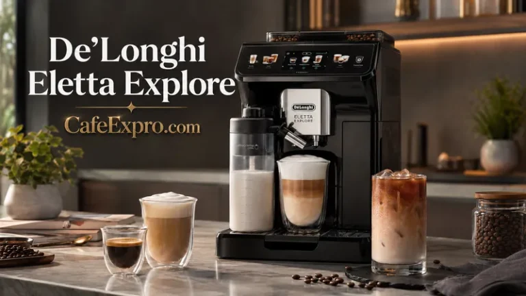 De’Longhi Eletta Explore para bebidas calientes, frías y Cold Brew