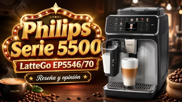 Philips Serie 5500 LatteGo EP5546/70 para una oficina