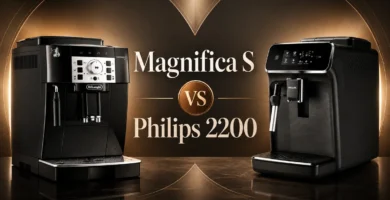De’Longhi Magnifica S ECAM22.110.B vs Philips Serie 2200 EP2220/10