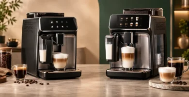 Comparativa de las cafeteras superautomáticas Philips 3300 y Philips 5400